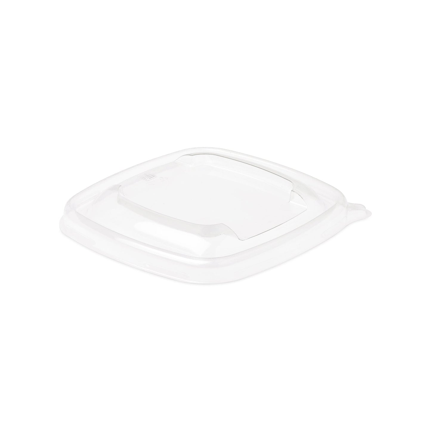Plastic Dome Lids for Pulp Bowl Sqaure 375ml