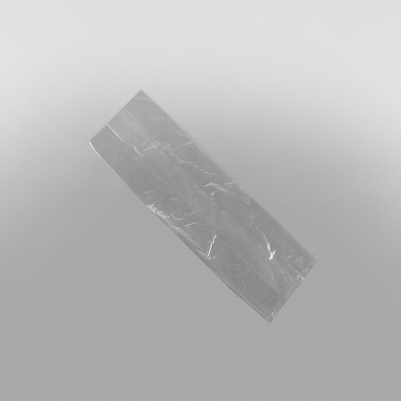 Clear Bread Satchel Bags 'Crystal' 8x12x22" In Cardboard Dispenser
