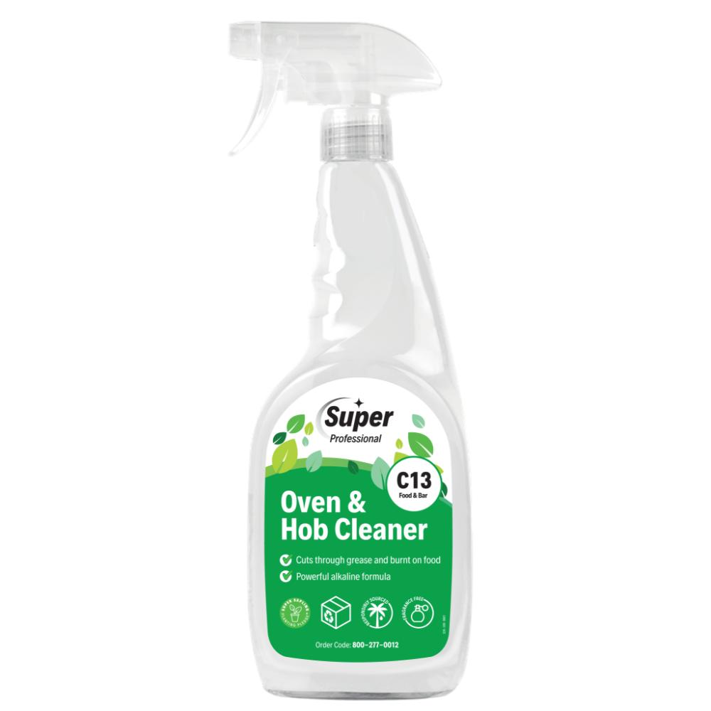 Professional Oven & Hob Cleaner Spray 'Super Professional' 6x750ml