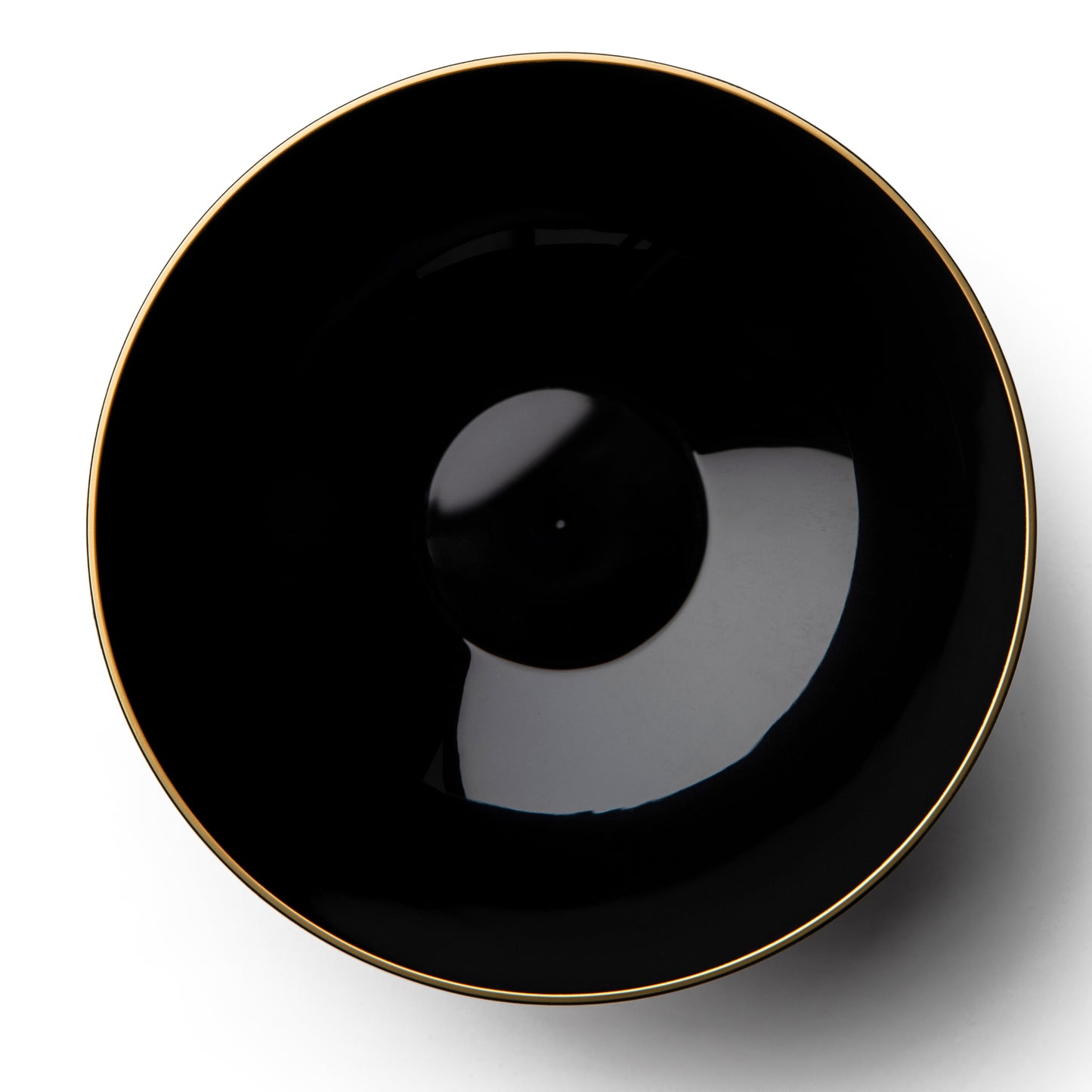 Bowls 16oz Black/Gold 'Decor'