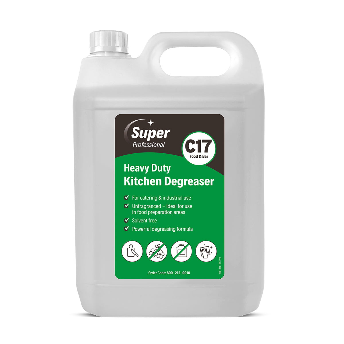 Heavy Duty Kitchen Degreaser (C17) 2/5L
