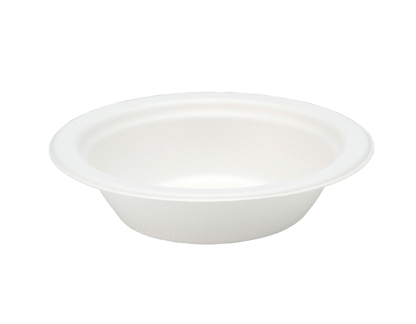 White Bagasse 12oz Bowls 8/125's