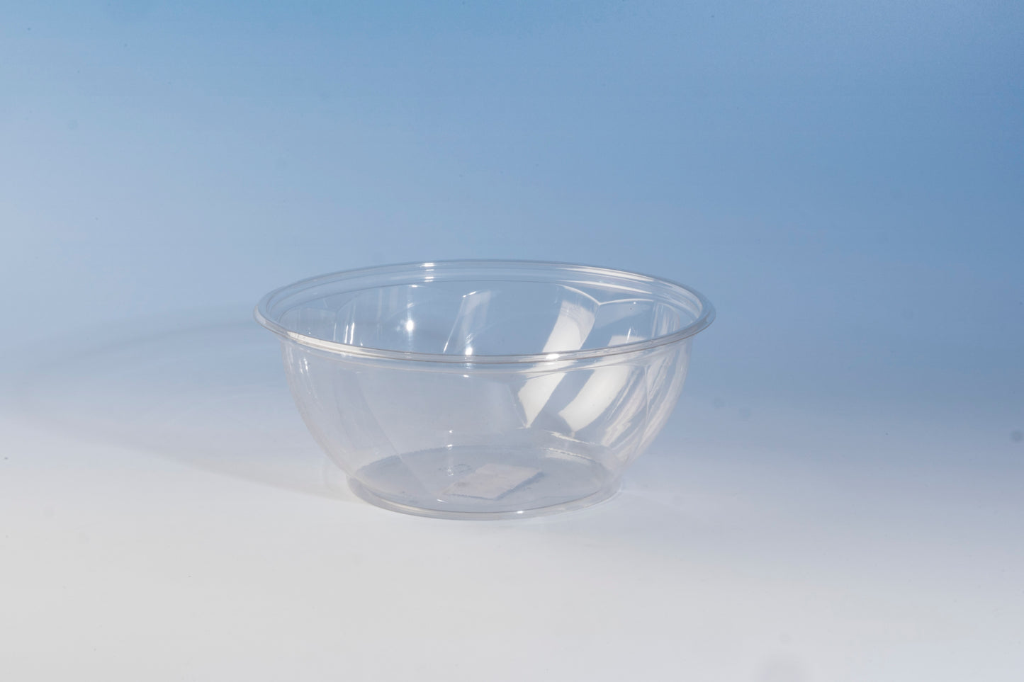 Plastic Swirl Bowl 10" Diameter 64oz with Swirl Lid 'Pactiv'