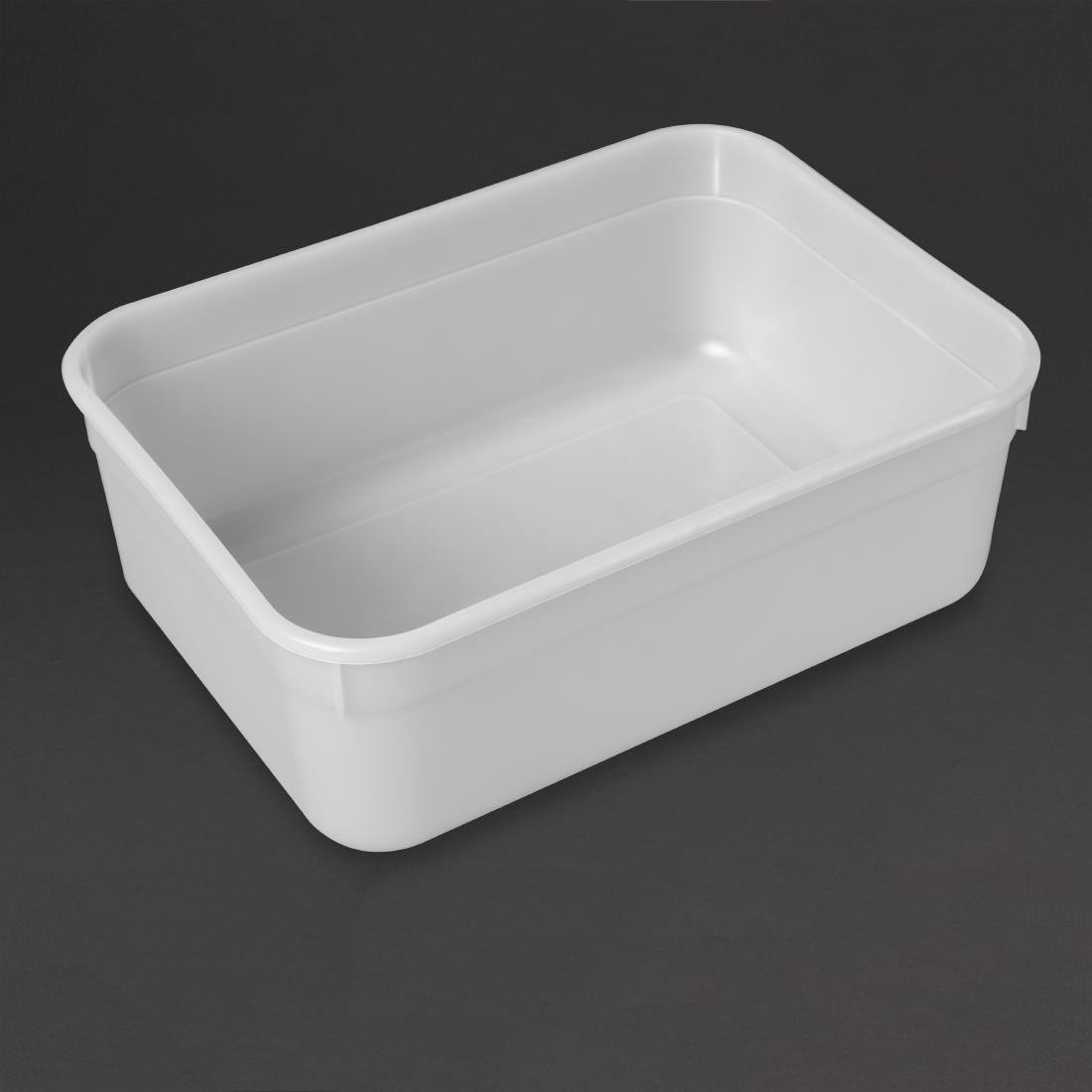 Plastic Containers Rectangular Natural 2 Litre