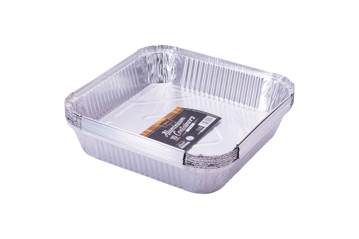 Packed Aluminium Containers 'Superior' 9/9 2' Deep