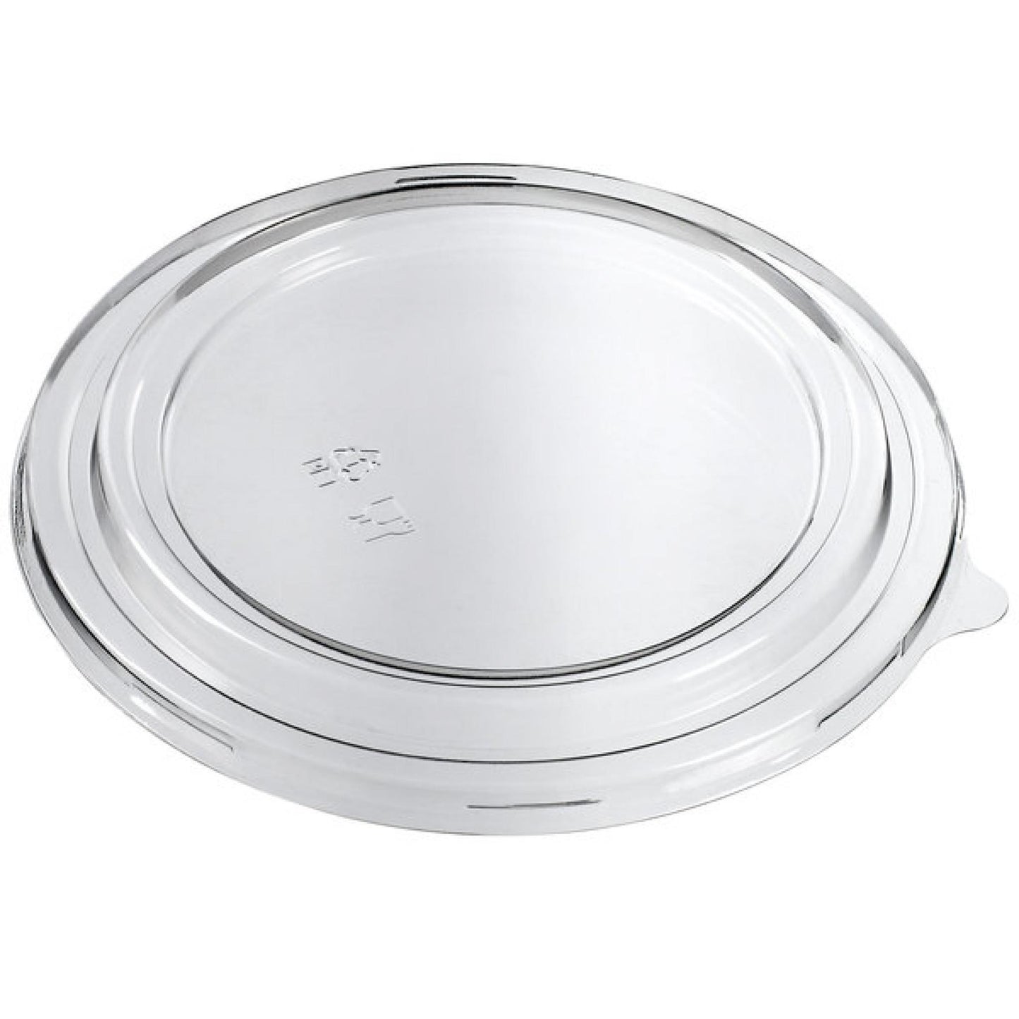 Dispo kraft Plastic PET Lids for Kraft Salad Round Bowl Small&Medium 500/750ml