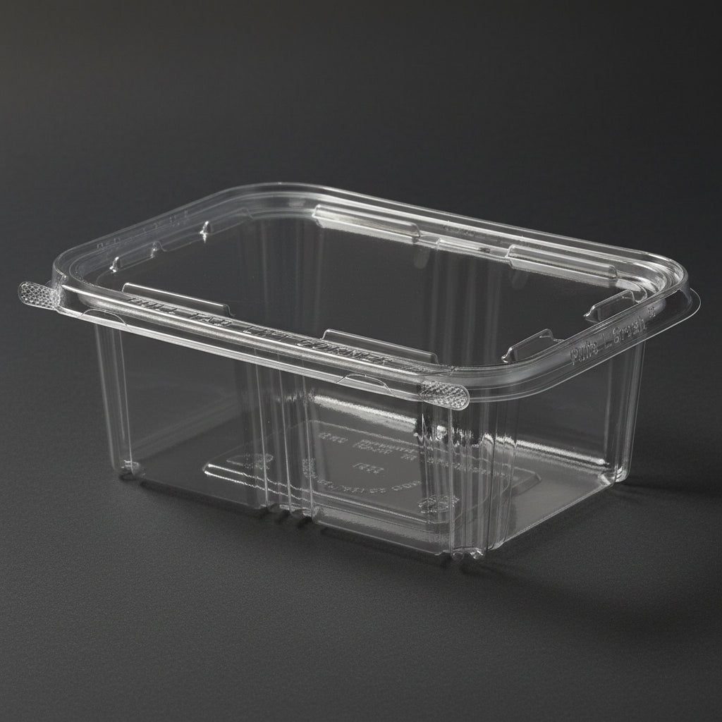 Plastic Containers 'Safety Fresh' 32oz Clear