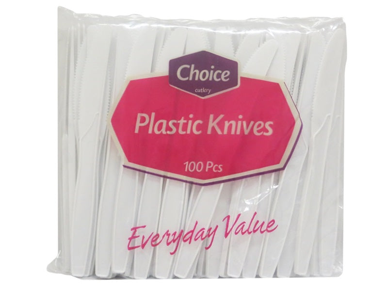 Plastic Teaspoons White 'Choice'