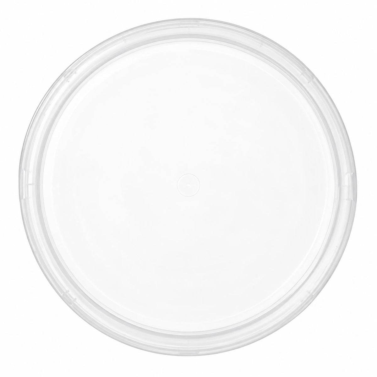 Lids for Plastic Clear Buckets 5.6L 1/CS