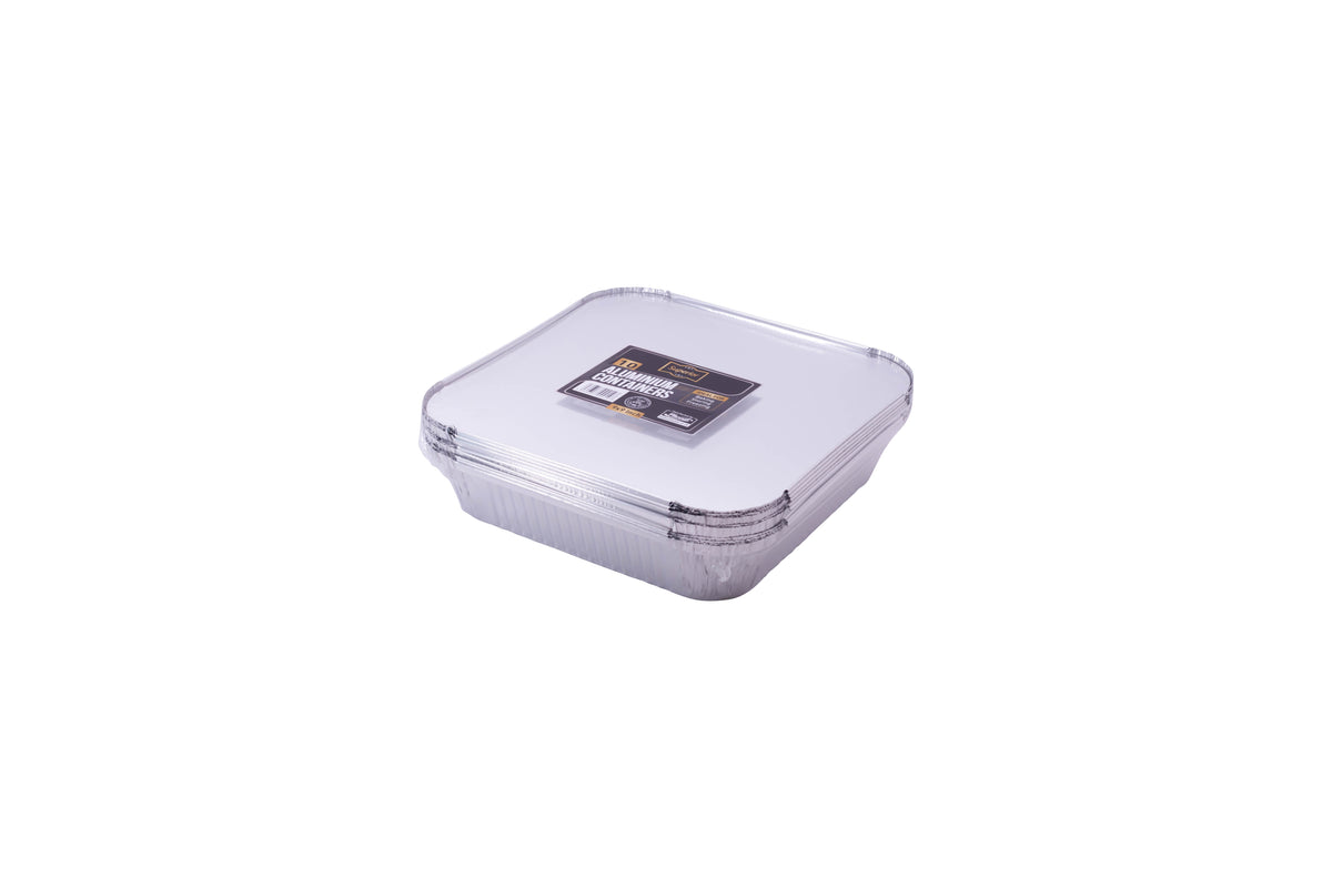 Aluminium Containers Packed 9/9 'Superior'