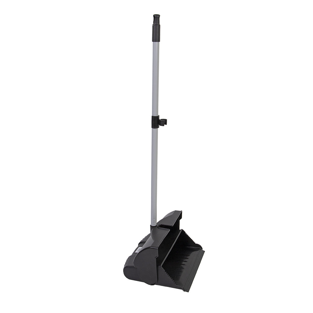 Black Dustpan (Shovel) With Stick