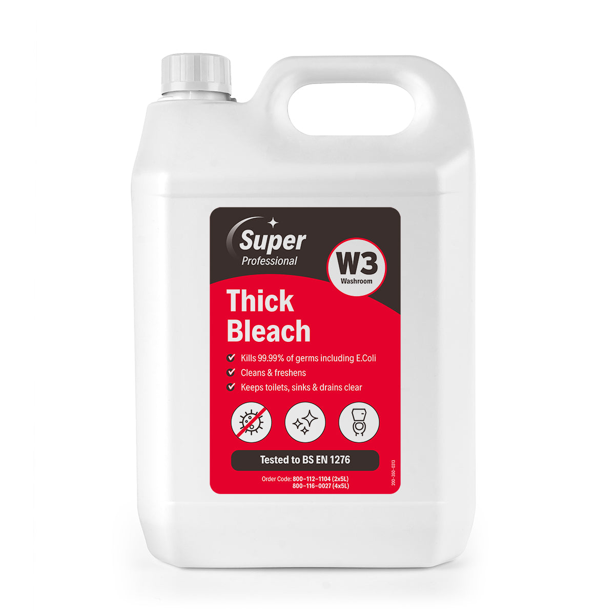 Thickened Bleach 'Super Professional' 2/5L