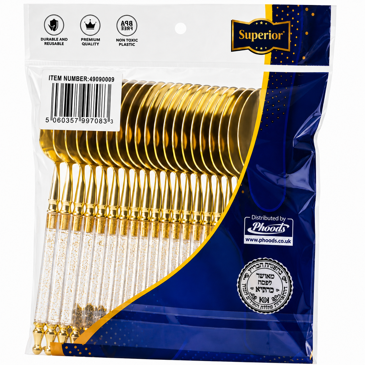 Superior Spoons Gold Glitter Gold