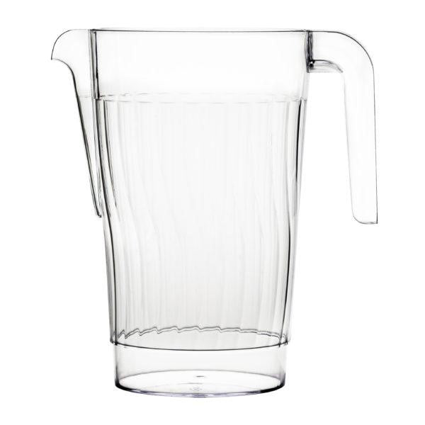 Plastic Clear Pitcher/Jug 50oz 'Decor'