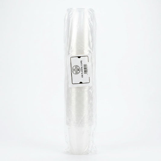 Plastic Cups 180cc Clear (Eco) 30/100's