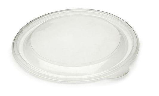 Lids for Plastic Round Containers Black 500ml