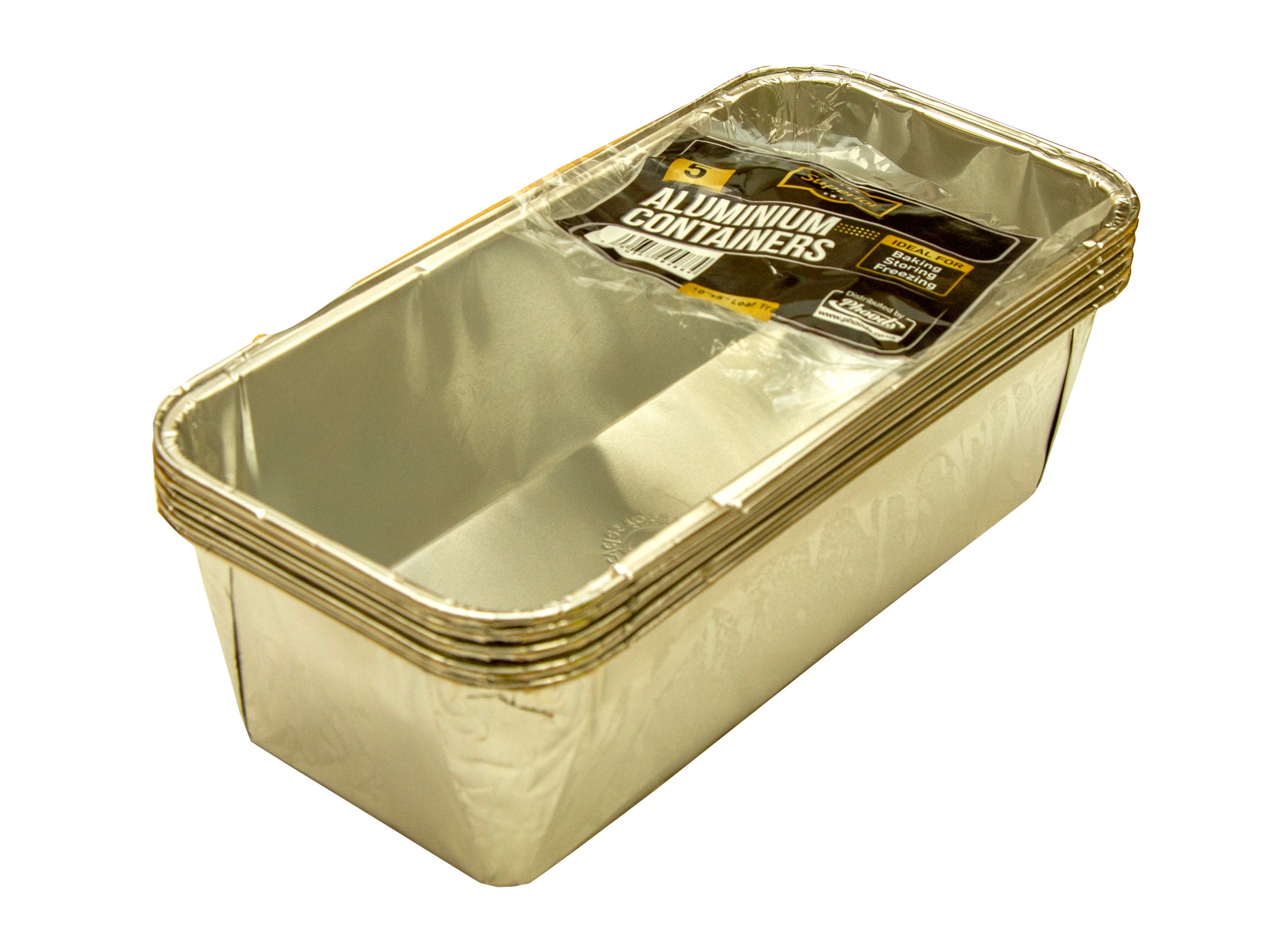 Aluminium Containers 10"x5" Loaf Tray