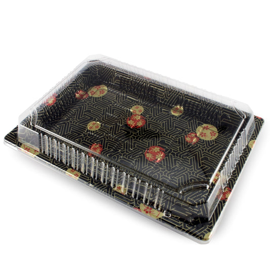 Plastic Sushi Tray (Base) (255mm x 185mm x 23mm)
