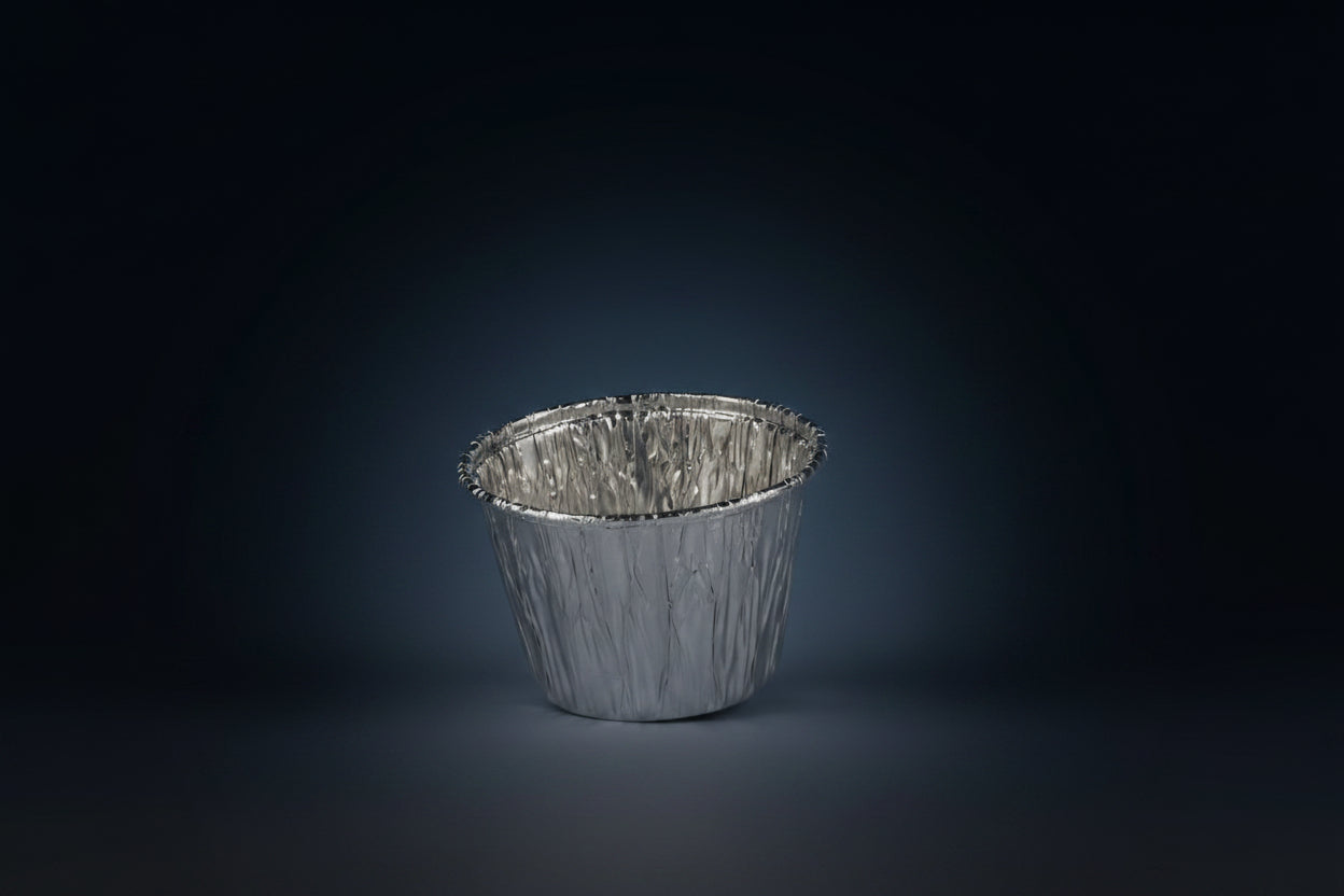Aluminium Muffin Cups 8.5cm Diameter 5.5cm Height
