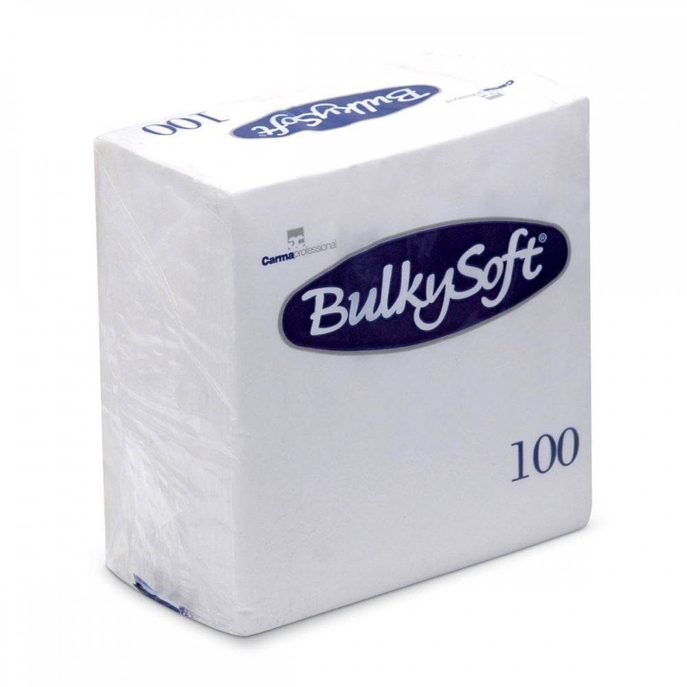 Premium Napkins White 33cm 'BulkySoft'