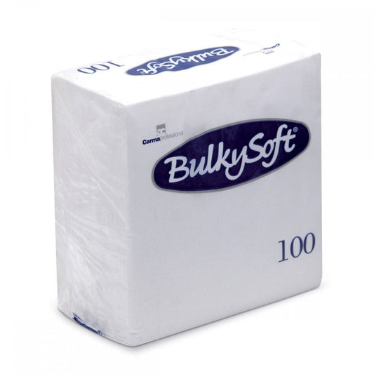 Premium Napkins White 33cm 'BulkySoft'