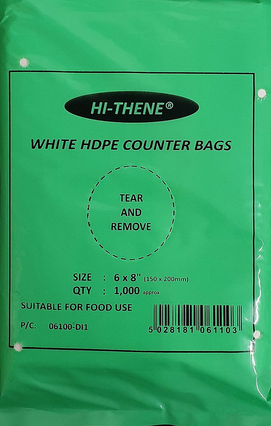 Hi-Thene Clear Bags 8x10