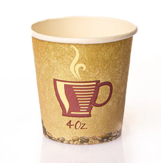Phoods Paper Cup 115cc (4oz) "Decor" (3246)  20/50's
