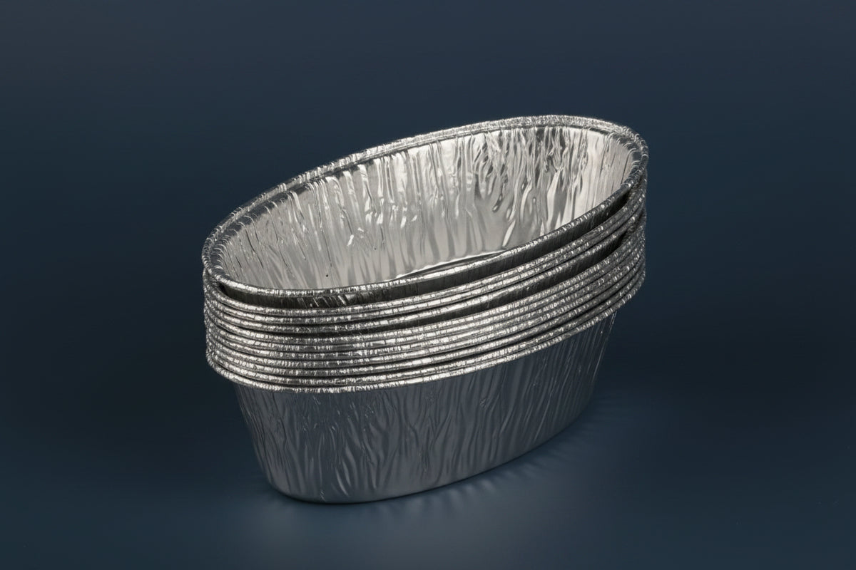 Aluminium Challah Oval Pan Medium 3lb "Superior"