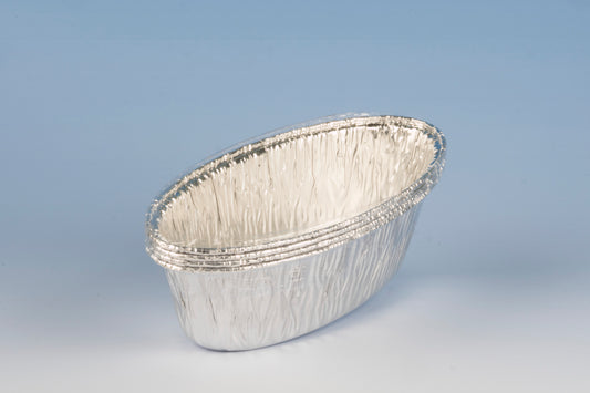 Aluminum Challah Oval Pan Medium 3lb "Superior"