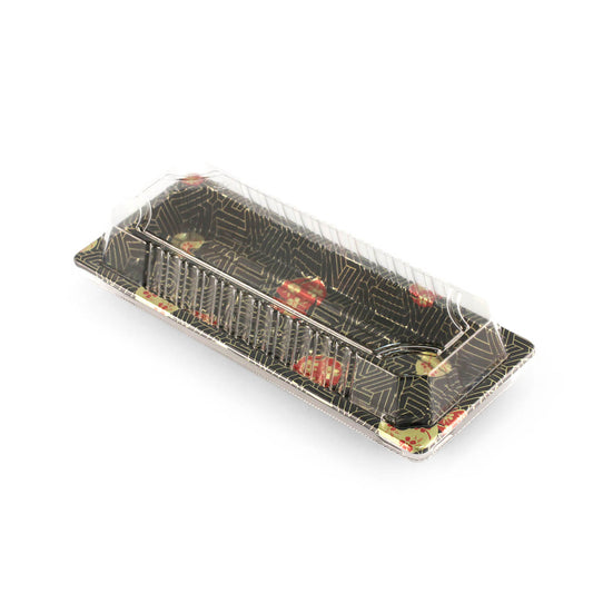 Plastic Sushi Tray (222mm x 95mm x 20mm)