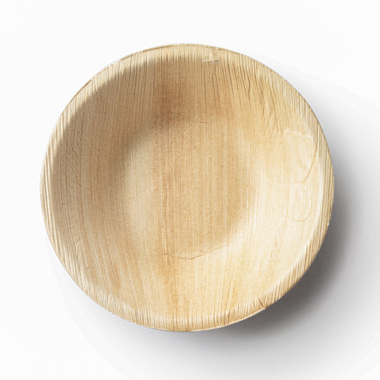 Round Palm Leaf 5oz Bowls