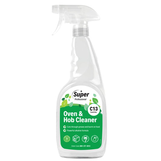 Professional Oven & Hob Cleaner Spray 'Super Professional' 6x750ml