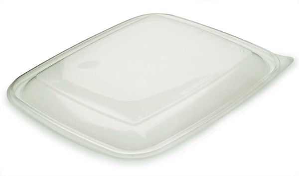 Lids for Plastic Rectangular Containers Black 900ml
