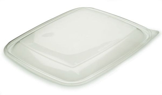 Lids for Plastic Rectangular Containers Black 900ml