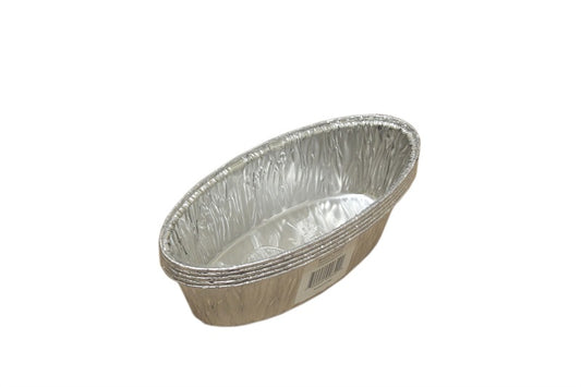 Aluminum Challah Oval Pan Small 2lb "JetFoil"