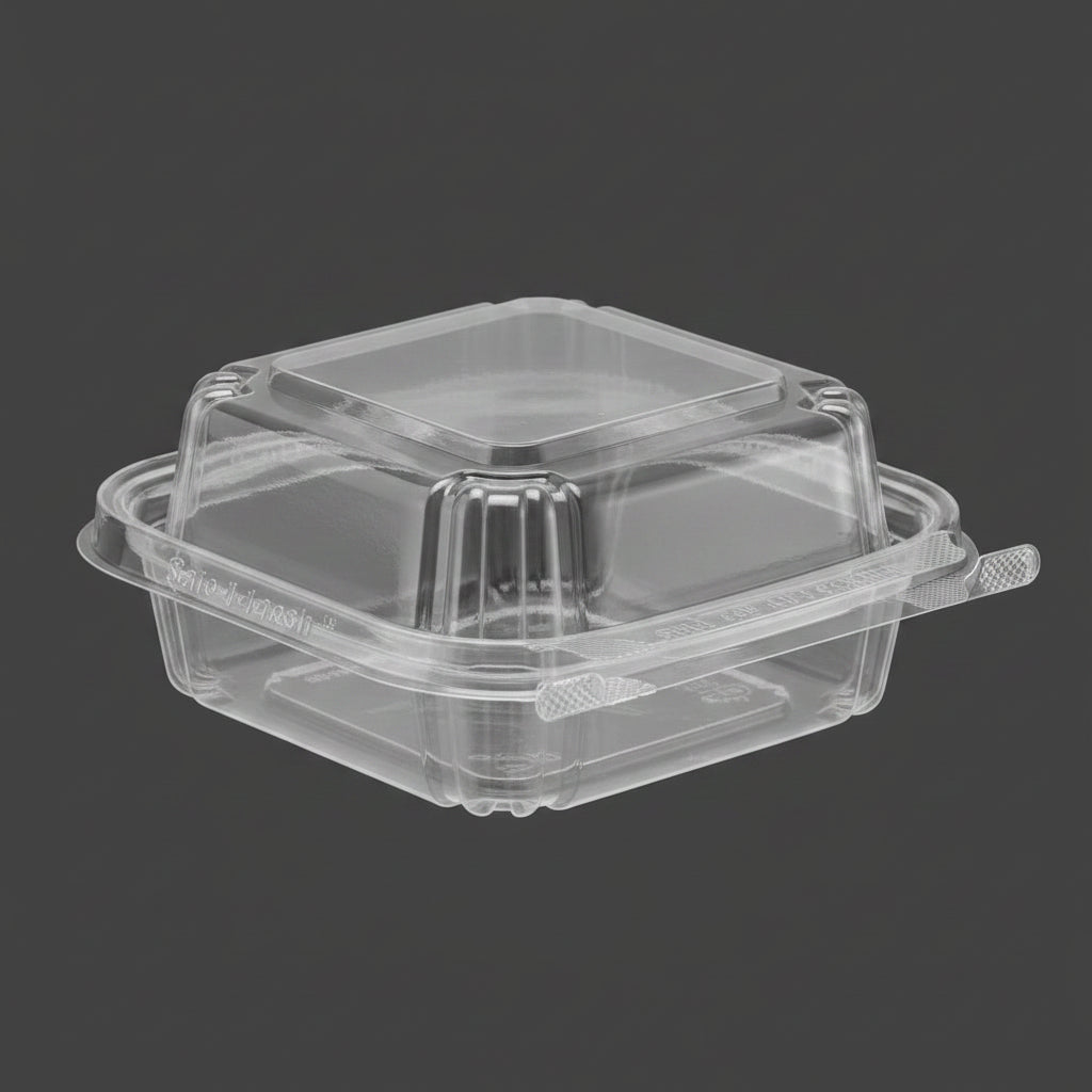 Plastic Containers 'Safety Fresh' Clear