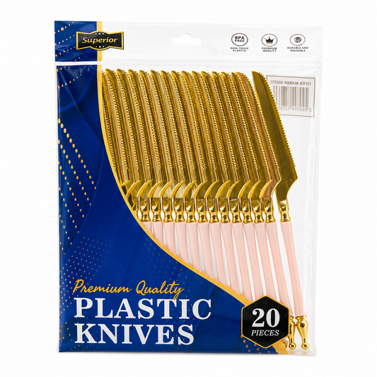 Superior Knifes Gold Pink Gold