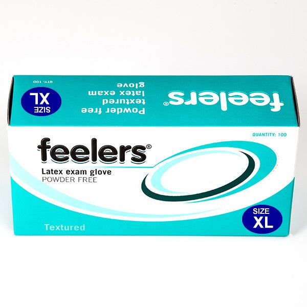 Feelers Latex Gloves X-Large Powder Free