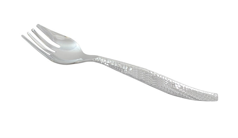 Serving Forks Silver Look - Hammered 'Superior'