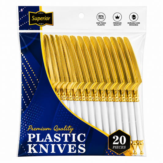 Superior Knifes Gold White Gold