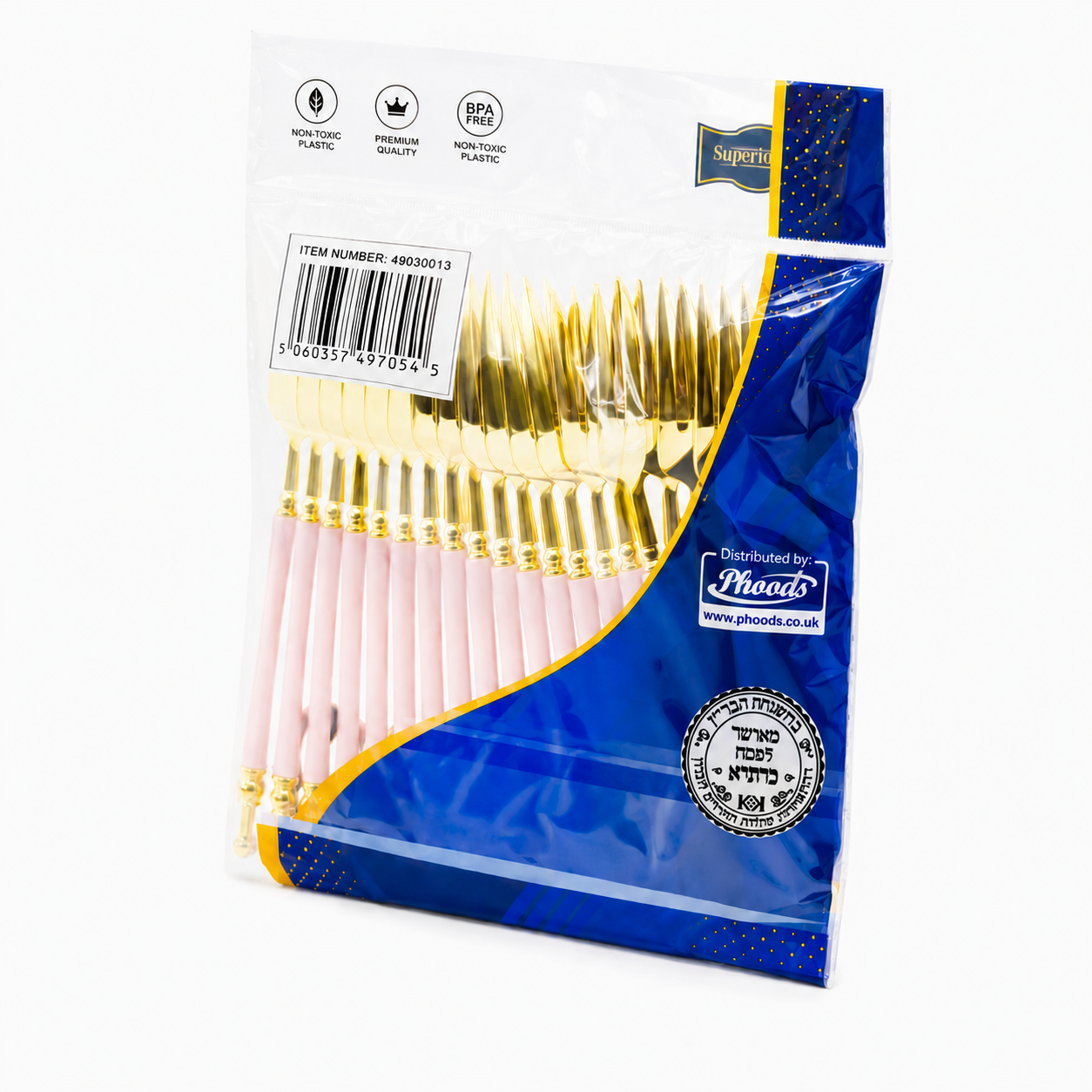 Superior Small Forks Gold Pink Gold