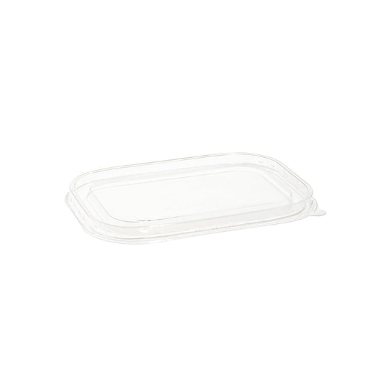 PET Lids for Kraft Containers Rectangular 500/750/1000cc 300/CS