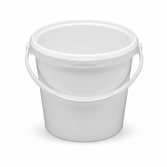 Plastic Clear Buckets 5.6L 1/CS