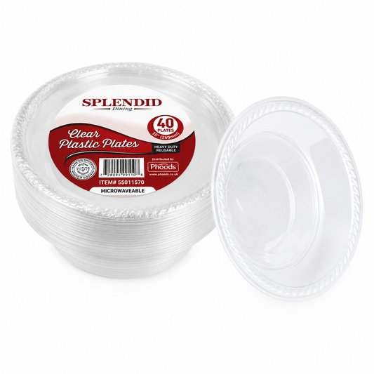 Plastic Bowls 12oz Clear 'Splendid Dining' 12/40's