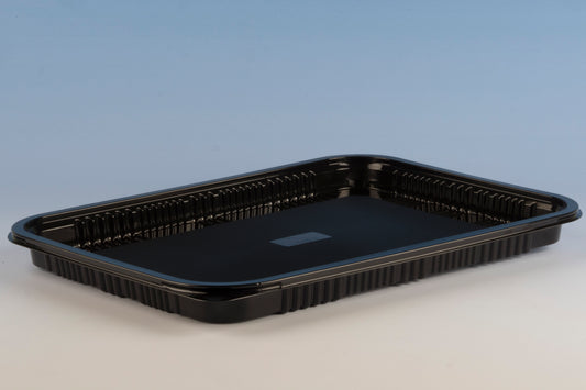 Plastic Black Tray 33.5cm x 24cm