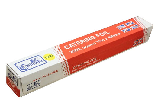 Aluminium Foil Roll 18mu 'Castleview' 450mmx75m 6's