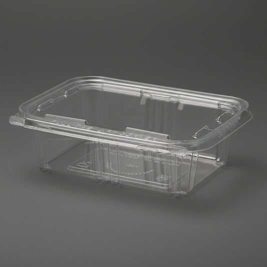 Plastic Containers 'Safety Fresh' 24oz Clear