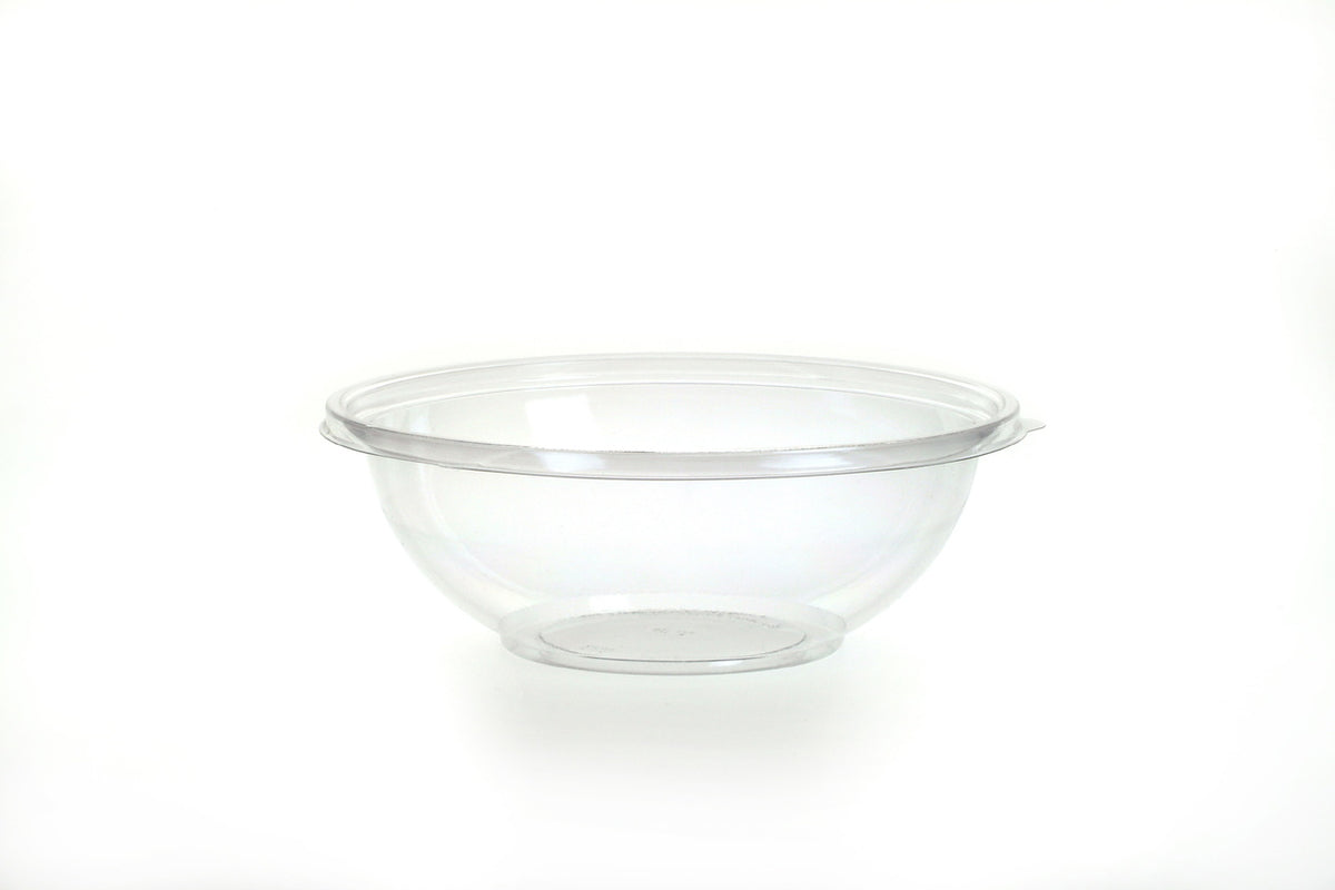Plastic Clear Round Salad Bowls 152oz (4500cc 30cm)