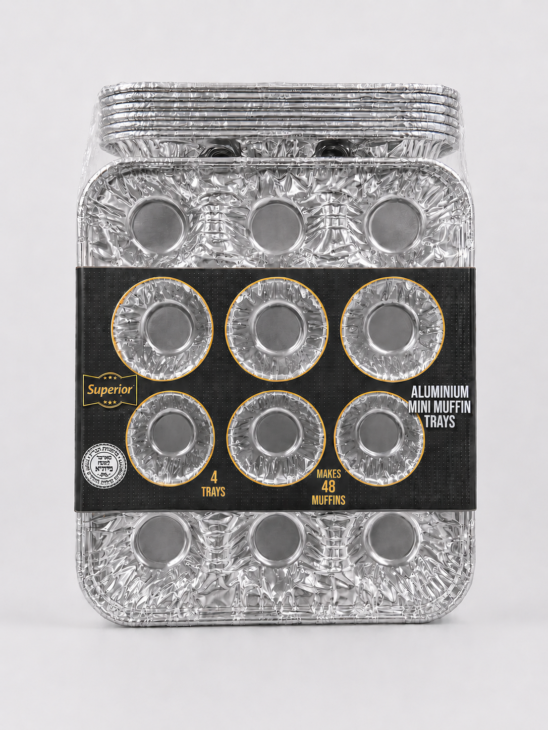Aluminium Muffin Pans 12 Cavity 'Superior' 50/4's