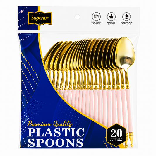 Superior Spoons Gold Pink Gold